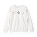 Smile Unisex Heavy Blend™ Crewneck Sweatshirt - Positive Vibes for Every Occasion