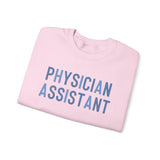 Blue Physician Assistant Script Crewneck Sweatshirt