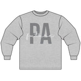 ' Future PA' Unisex Long Sleeve T-Shirt -Graphic Tee