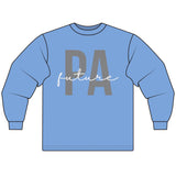 ' Future PA' Unisex Long Sleeve T-Shirt -Graphic Tee