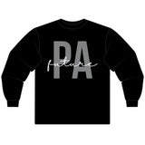 ' Future PA' Unisex Long Sleeve T-Shirt -Graphic Tee
