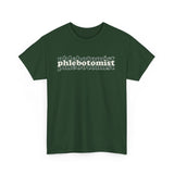Phlebotomist Unisex Heavy Cotton Tee - Perfect Gift for Medical Professionals