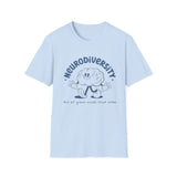 Neurodiversity Unisex Softstyle T-Shirt - Celebrate Unique Minds