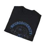 Neurodiversity Unisex Softstyle T-Shirt - Celebrate Unique Minds