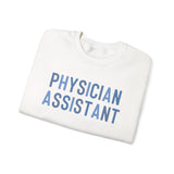 Blue Physician Assistant Script Crewneck Sweatshirt