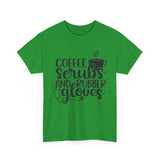 Coffee Scrubs and Rubber Gloves Unisex Heavy Cotton Tee