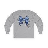 Sonography Blue Bow Long Sleeve Tee