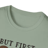 But First Coffee Softstyle T-Shirt - Perfect for Coffee Lovers