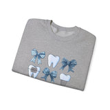 Dental Awareness Crewneck Sweatshirt - "It's A Good Day To Save Teeth"