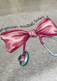 Cute Bow Physician Assistant Student Long Sleeve T-Shirt