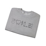Smile Unisex Heavy Blend™ Crewneck Sweatshirt - Positive Vibes for Every Occasion