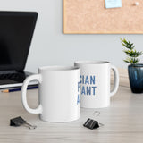 PA Blue Ceramic Mug 11oz