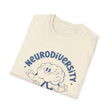 Neurodiversity Unisex Softstyle T-Shirt - Celebrate Unique Minds
