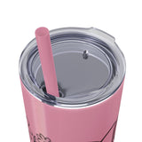 White 20oz PA Skinny Tumbler with Straw