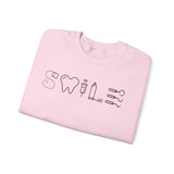 Smile Unisex Heavy Blend™ Crewneck Sweatshirt - Positive Vibes for Every Occasion