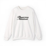 Physician Assistant Script Embroidered Sweatshirt