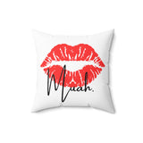 Muah Polyester Square Pillow