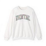 Floral Dental Crewneck Sweatshirt