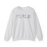 Smile Unisex Heavy Blend™ Crewneck Sweatshirt - Positive Vibes for Every Occasion