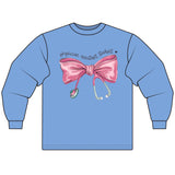 Cute Bow Physician Assistant Student Long Sleeve T-Shirt