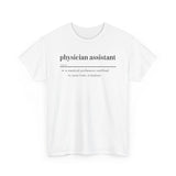 Physician Assistant Unisex Heavy Cotton Tee - Certified to Save Lives, Be a Badass