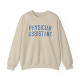 Blue Physician Assistant Script Crewneck Sweatshirt