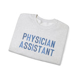 Blue Physician Assistant Script Crewneck Sweatshirt