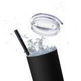 Skinny Tumbler with Straw, 20oz