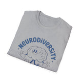 Neurodiversity Unisex Softstyle T-Shirt - Celebrate Unique Minds