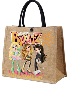 Bratz Burlap Tote Bag