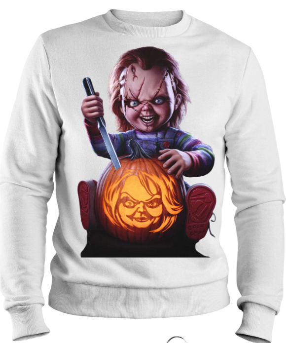 Chucky Pumpkin Sweatshirt