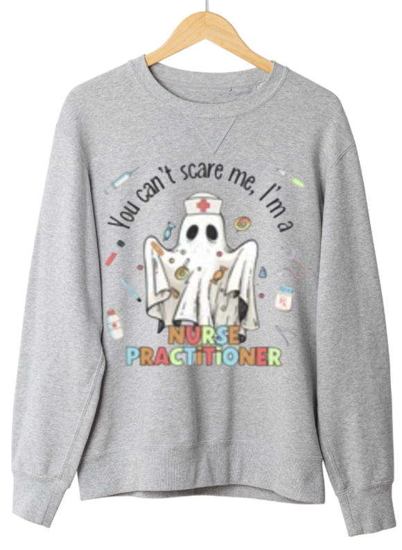 Nurse Practitioner Halloween Sweatshirt