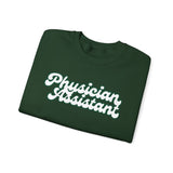 Physician Assistant Retro Script Sweatshirt