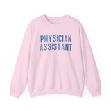 Blue Physician Assistant Script Crewneck Sweatshirt