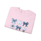 Dental Awareness Crewneck Sweatshirt - "It's A Good Day To Save Teeth"