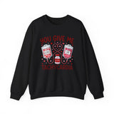 You Give Me Tachycardia Sweatshirt – Funny Nurse/EMT Medical Valentine Crewneck