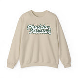 Physician Assistant Retro Script Sweatshirt