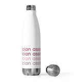 20oz White and Pink Physician Assistant Insulated Bottle