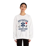 Physician Assistant Student Crewneck Sweatshirt - Perfect Gift for Healthcare Students