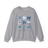 Dental Awareness Crewneck Sweatshirt - "It's A Good Day To Save Teeth"