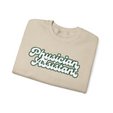 Physician Assistant Retro Script Sweatshirt
