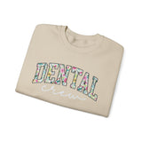 Floral Dental Crewneck Sweatshirt