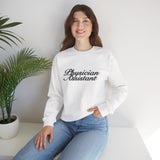 Physician Assistant Script Embroidered Sweatshirt